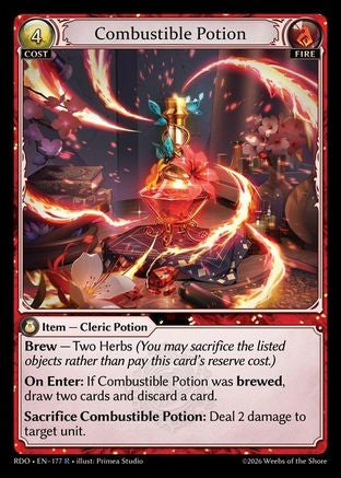 Combustible Potion (177) - Radiant Origins Foil