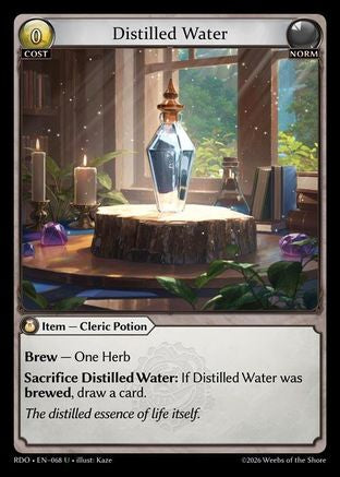 Distilled Water (068) - Radiant Origins Foil