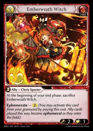 Emberwrath Witch (182) - Radiant Origins