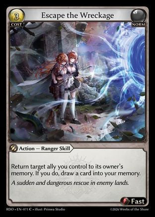Escape the Wreckage (071) - Radiant Origins