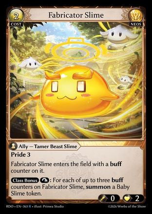 Fabricator Slime (363) - Radiant Origins Foil