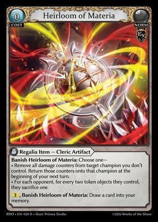Heirloom of Materia (020) - Radiant Origins