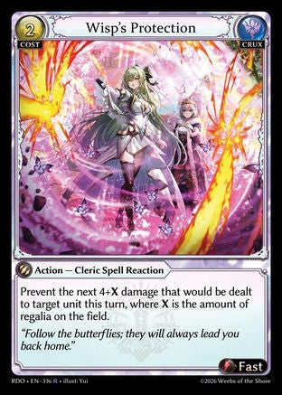 Wisp's Protection (336) - Radiant Origins Foil