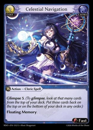 Celestial Navigation (Curio Foil) (312) - Radiant Origins Foil