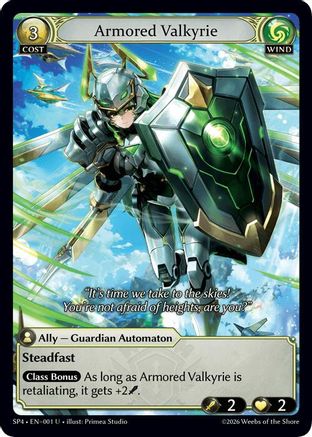 Armored Valkyrie (001) - Supporter Pack 4