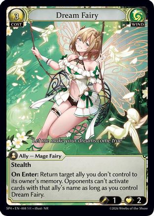 Dream Fairy (008) - Supporter Pack 4 Foil