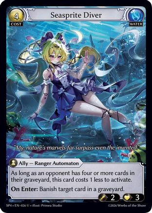 Seasprite Diver (026) - Supporter Pack 4