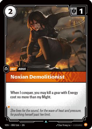 Noxian Demolitionist (080/166) - Vendetta