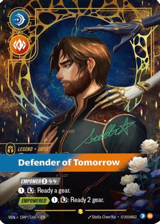 Jayce - Defender of Tomorrow (Signature) (194*/166) - Vendetta Foil