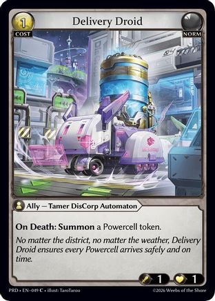 Delivery Droid (049) - asphodelparadise Foil