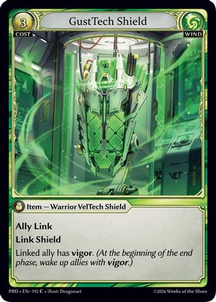 GustTech Shield (192) - asphodelparadise Foil