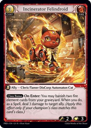 Incinerator Felindroid (121) - asphodelparadise