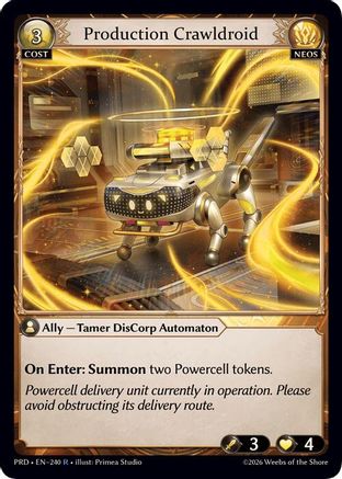 Production Crawldroid (240) - asphodelparadise Foil