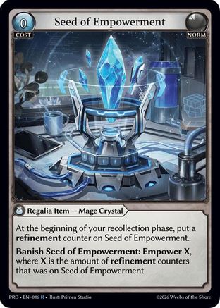 Seed of Empowerment (016) - asphodelparadise Foil