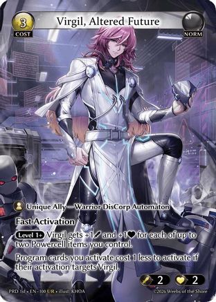 Virgil, Altered Future (UR) (100) - asphodelparadise