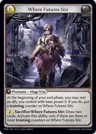 Where Futures Stir (101) - asphodelparadise Foil