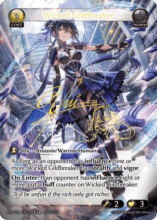 Wicked Gildbreaker (CSR) (102) - asphodelparadise Foil