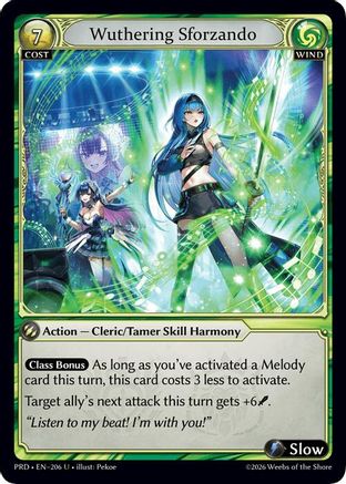 Wuthering Sforzando (206) - asphodelparadise Foil