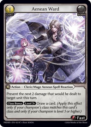 Aenean Ward (021) - asphodelparadise Starter Decks Foil
