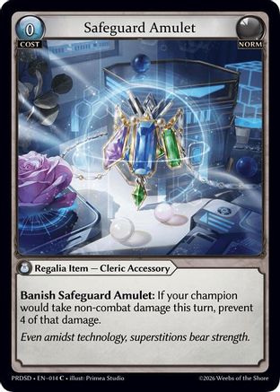 Safeguard Amulet (014) - asphodelparadise Starter Decks