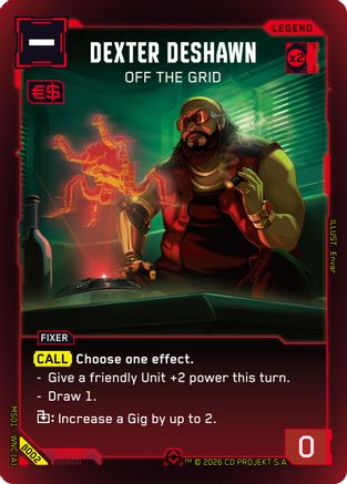 Dexter DeShawn - Off the Grid (Rare) (B002) - Welcome to Night City Beta Foil
