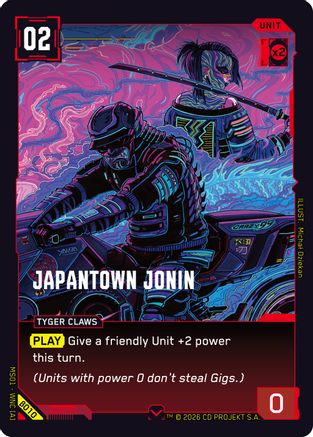 Japantown Jonin (B010) - Welcome to Night City Beta