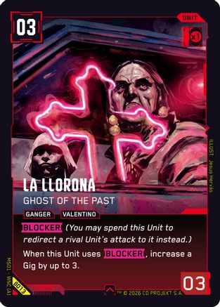 La Llorona - Ghost of the Past (B013) - Welcome to Night City Beta