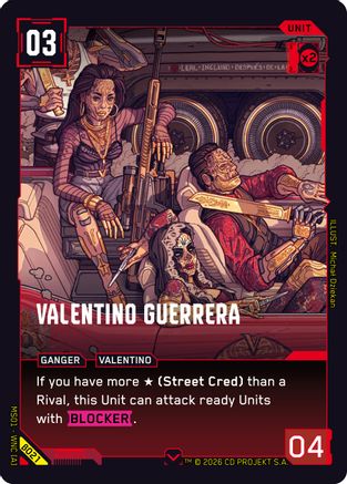 Valentino Guerrera (B021) - Welcome to Night City Beta