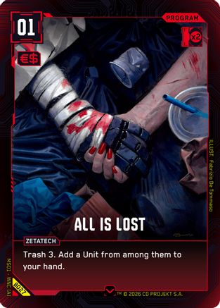 All is Lost (B027) - Welcome to Night City Beta