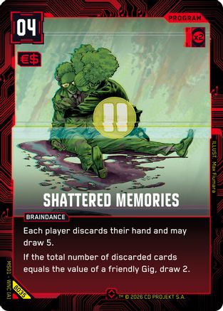 Shattered Memories (B035) - Welcome to Night City Beta Foil