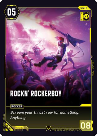 Rockn' Rockerboy (B052) - Welcome to Night City Beta