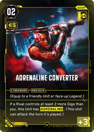 Adrenaline Converter (B059) - Welcome to Night City Beta
