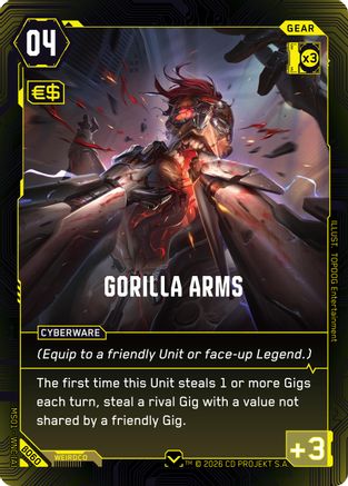 Gorilla Arms (B060) - Welcome to Night City Beta