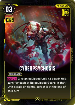 Cyberpsychosis (B067) - Welcome to Night City Beta
