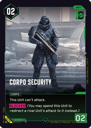 Corpo Security (B076) - Welcome to Night City Beta