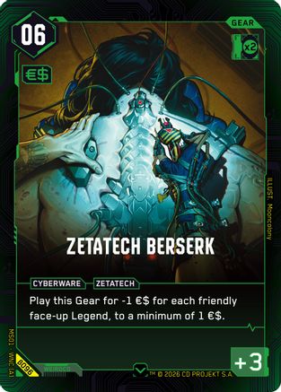 Zetatech Berserk (B096) - Welcome to Night City Beta