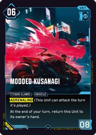 Modded Kusanagi (B120) - Welcome to Night City Beta