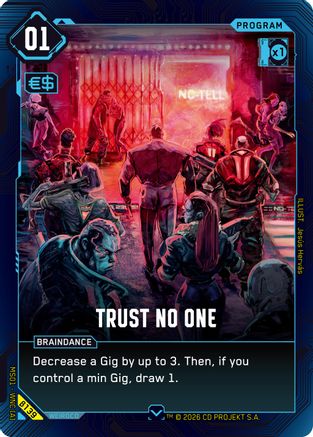 Trust No One (B139) - Welcome to Night City Beta
