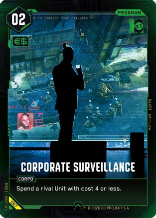 Corporate Surveillance (097) - Welcome to Night City Retail