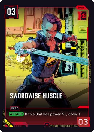 Swordwise Huscle (019) - Welcome to Night City Retail