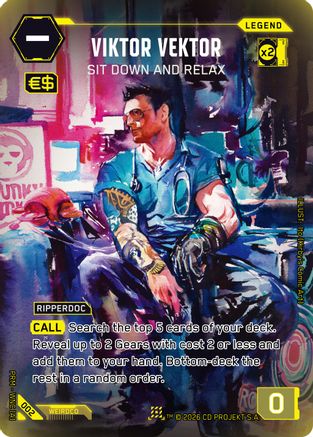 Viktor Vektor - Sit Down and Relax (002) - Box Toppers Retail Foil