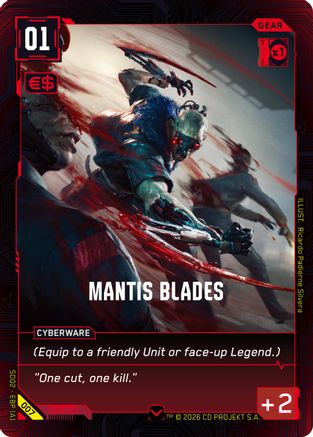 Mantis Blades (007) - Embracing Power Retail Starter Deck