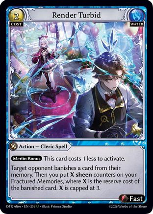Render Turbid (256) - Distorted Reflections Alter Edition Foil