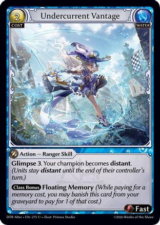 Undercurrent Vantage (275) - Distorted Reflections Alter Edition Foil