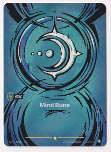 Mind Rune (R03a) (R03a) - Vendetta Foil