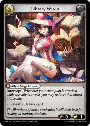 Library Witch (097) - Dawn of Ashes 1st Edition