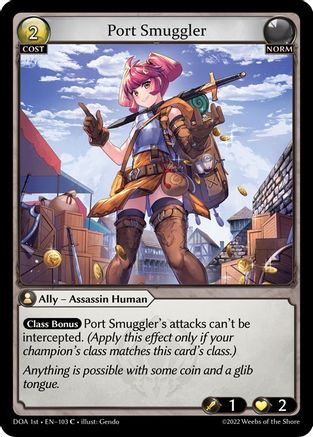 Port Smuggler (103) - Dawn of Ashes 1st Edition