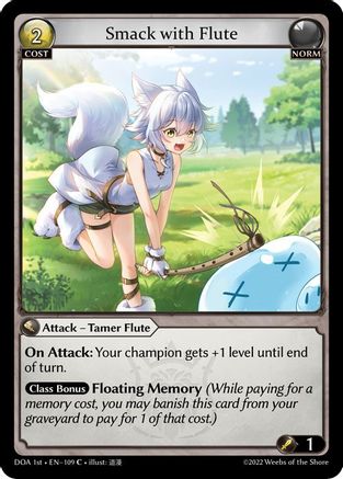 Smack with Flute (109) - Dawn of Ashes 1st Edition Foil