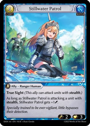 Stillwater Patrol (192) - Dawn of Ashes 1st Edition