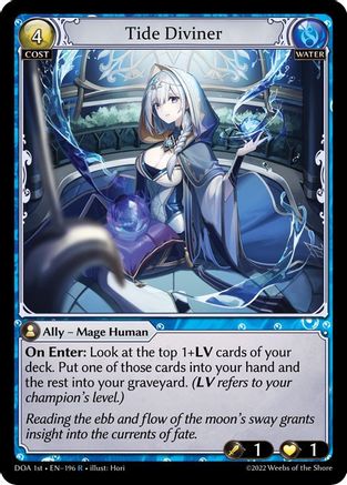 Tide Diviner (196) - Dawn of Ashes 1st Edition